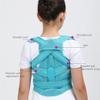 Posture Corrector Brace for Kids Teens, Adjustable Comfort Soft Posture Brace for Neck Shoulder Spinal Hunchback Pain Relief Back Posture (Color : Blue, Size : Large) view 3