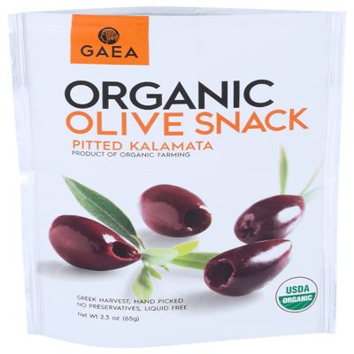 Gaea, Organic Snk Pk Klmta Olvs, 2.3 Ounce