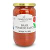 CAMPO D'ORO - Italian Tomato Spaghetti Sauce with Basil, 24oz, Pasta and Pizza Sauce, 100% Made in Sicily Italy view 1
