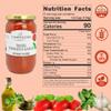 CAMPO D'ORO - Italian Tomato Spaghetti Sauce with Basil, 24oz, Pasta and Pizza Sauce, 100% Made in Sicily Italy view 4