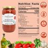 CAMPO D'ORO - Marinara Tomato Sauce, Glass Jar 24oz, Italian Pasta Sauce, Ready Meal, Made with garlic and herbs view 3