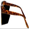 ATTENUTECH Radiation Safety Glasses in stylish, cat eye womens Frame with .75mm pb Radiation Reducing lenses. (Tortoise) view 3