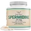 Spermidine Supplement (10mg of 99% Spermidine 3HCL - Third Party Tested) 120 Capsules - Over 100x More Potent Than Wheat Germ Extract for Cell Membrane, Telomere Health and Aging by Double Wood view 1