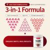 Snap Supplements Organic Beet Root Powder, Nitric Oxide Supplements for Men & Women, Organic Beets & Pomegranate, Supports Healthy Energy Levels, 8.8 oz (1 Month Supply), Cherry Lime view 3