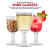 Stock Your Home 5 oz Clear Plastic Wine Glass (40 Pack) - BPA Free & Recyclable - Shatterproof Wine Goblet - Disposable & Reusable Cups for Champagne, Dessert, Food Samples, Catering, Weddings view 4