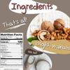 Crazy Go Nuts Walnut Butter Plain with Sea Salt - Walnut Spread, Keto, Vegan, Low Carb, Gluten Free, Superfood-Natural, Non-GMO, ALA, Omega 3 Fatty Acids, Good Fats and Antioxidants - 9.25 Oz view 2