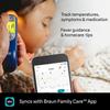 Braun ThermoScan 7+ Connect Digital Ear Thermometer - Family Care App Compatible, Age Precision Technology, Color-Coded Display, No. 1 Brand Recommended by Pediatricians view 3