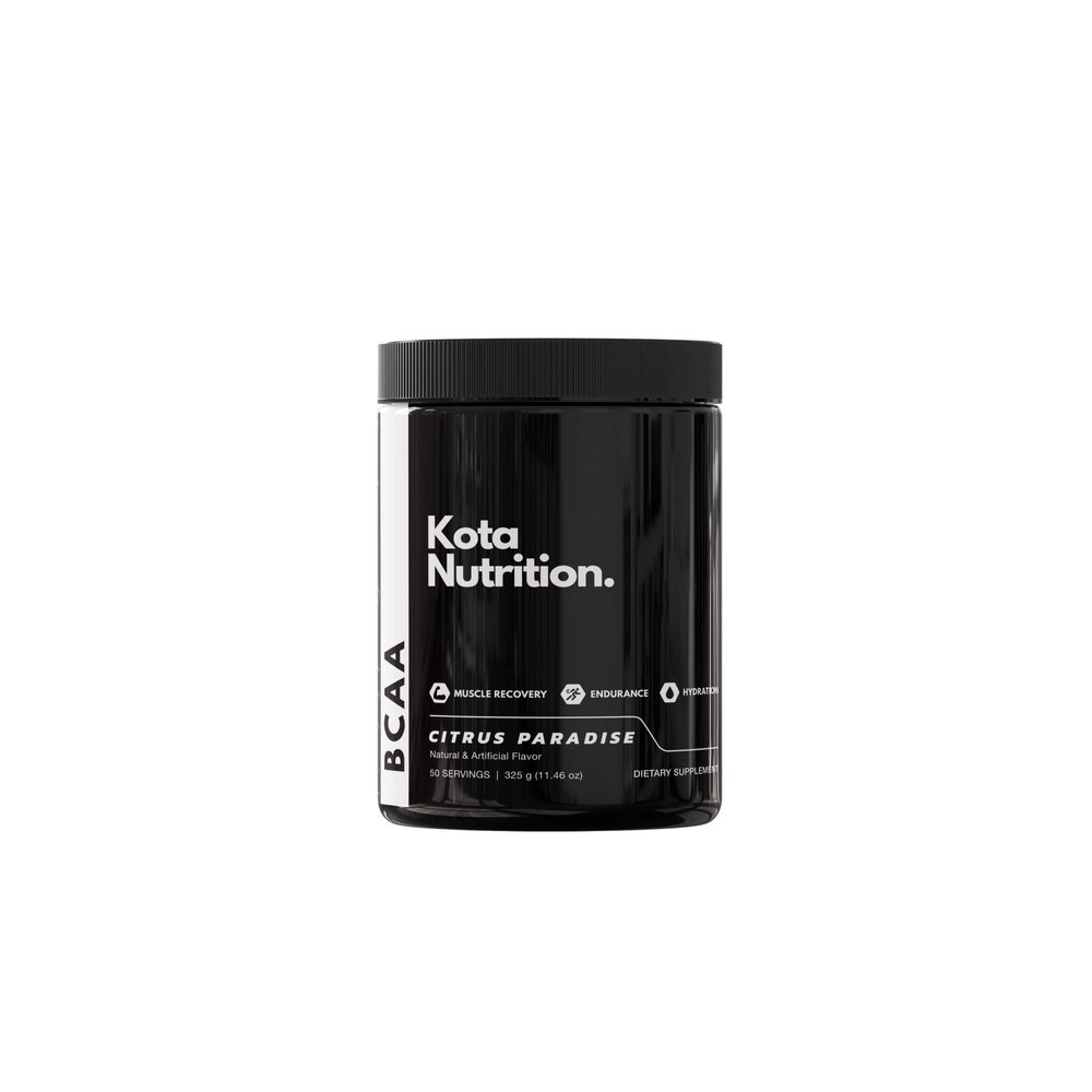 Kota Nutrition, BCAA Recovery, Muscle Recovery, Endurance, Hydration (50 Servings) (Citrus Paradise), 11.46 Ounce