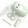 1set Nail Care Boy Girl Grooming Owl Design Includes Nail Clippers Tweezers and Scissors for Newborns and Toddlers Shower view 3