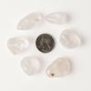 1 lb Tumbled Clear Quartz Gemstone Crystals 45-60 Stones Bulk Gem Rock Specimens view 2