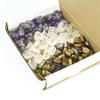 1 lb Lots Tumbled Stone Collection Maraba Amethyst Quartz Golden Tigerseye view 3