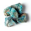 1/4 lb Rough Blue Apatite Natural Unheated Gemstone Crystal Rock Specimen Tumble view 1