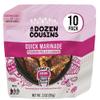 A Dozen Cousins Quick Chicken Marinade Seasoning Sauce Pouch (10-Pack), Peruvian Pollo ala Brasa Seasoning, Instant Meal Coat & Cook, Pollo a la Brasa Sauce with Cumin and Garlic (3 oz packets) view 1