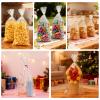 acDesign 100Pcs Clear Bags for Favors 6"x12" Treat Bags With Ties for Bakery Wedding Gift Food Storage view 4