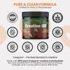 EarthNutri Creatine Monohydrate Powder - Pure Creatine Supplement for Muscle Strength, Strength & Performance - Non-GMO, Sugar-Free, Additive-Free  for Men & Women, Flavored 250g view 3