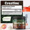 EarthNutri Creatine Monohydrate Powder - Pure Creatine Supplement for Muscle Strength, Strength & Performance - Non-GMO, Sugar-Free, Additive-Free  for Men & Women, Flavored 250g view 4