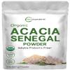 Micro Ingredients Organic Acacia Senegal Fiber Powder, 2 lb | Instant Soluble Fiber | Plant-Based Prebiotic for Gut & Digestive Health | Non-GMO, Gluten-Free, Vegan view 1