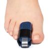 Welnove 1 Pair Toe Splint,Toe Straightener for Hammer Toe,Bent Toe,Claw Toe,Crooked Toe,Toe Wrap to Align and Support Toe - Blue view 1