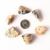 1/2 lb Mini Agate OCO Geodes Natural Rough Half Gemstone Mineral Sparkly Jewelry view 2