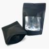 100 Pack Mylar 4 Mil Thick Smell Proof Bags 6 x 9 x 3 Stand Up Zip Seal Foil Pouch. HD Clear Window, Leak Proof, Food Grade. Travel, Storage and Display. ROYPACK view 2
