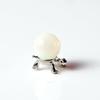 1 Opalite Gemstone 20mm Sphere On Silver Turtle Stand Gem Massage Ball Marble view 1