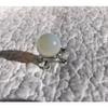 1 Opalite Gemstone 20mm Sphere On Silver Turtle Stand Gem Massage Ball Marble view 3