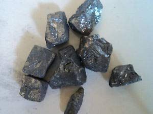 Admart Natural Surma Stone - Kohl - Stibnite - 100 Grams - for Pooja & Cooling of Eyes - Loose Packed