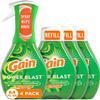 Gain Powerblast Dish Spray, Dish Soap, Original Scent Bundle, 1 Spray (16oz) + 3 Refills (16oz each) view 1