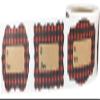 Red Buffalo Plaid Kraft Adhesive Gift Tags for Holiday and Christmas Wrapping  2 x 3 Inch Labels, Roll of 25 Rustic Farmhouse-Style Christmas Gift Tag Stickers, Made in USA view 2
