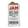 JAM PAPER Premium Gift Tags with Twine String - 4 1/4 x 2 3/8 - Brown Kraft Recycled - 10/Pack view 4