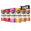 Liquid Remedy Kombucha Sugar Free Organic Drink, Low Calorie, Probiotic Like Tea for Gut Health - Super Sampler Variety Pack - 8.5 Fl Oz Can, 24-Pack view 1
