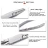 Eyeglasses Plier Set 5Pcs Adjust Nose Pad Frame Leg and Bridge Eyewear Repair Took by Dhoptical view 4
