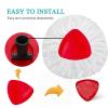 6 Pack Mop Heads Replacements for O-Cedar, Compatible with O Ceda EasyWring Spin Mop Replace Refills for Ocedar, Deep Cleaning Machine Washable and Easy-to-Replace view 4