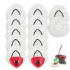 12 Pack Mop Heads Replacements for O-Cedar, Compatible with O Ceda EasyWring Spin Mop Replace Refills for Ocedar, Deep Cleaning Machine Washable and Easy-to-Replace view 1