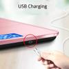 Bathroom Weight Scales Household High Accuracy Tempered Glass Digital Scale Kitchen Bathroom Scale Body Weight Scale USB Charging Scale Highly Accurate Fat Scale (Color : Rose Gold) view 4