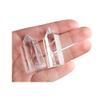 Acxico 2pcs 30-40mm Natural White Clear Quartz Crystal Point Healing Wand Rock Mineral Stone view 1