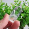 Acxico 2pcs 30-40mm Natural White Clear Quartz Crystal Point Healing Wand Rock Mineral Stone view 2