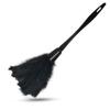 14 Inch Turkey Feather Duster  Lightweight Cleaning Brush for Home, Office, Furniture, Blinds, and ElectronicsBlack view 1