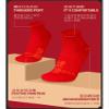 Chinese New Year Man Red Socks Fashion Sports Cotton Socks and Chinese Zodiac Socks, 2022 Spring Festival Gifts, 4 Pairs (Color : Red-1, Size : 39-44) view 4