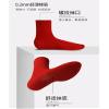 Chinese New Year Red Socks, 2022 Fashion Men's Sports Cotton Socks, Lunar Spring Festival Good Luck Socks, 5 Pairs (Color : Red, Size : 42-46) view 3
