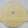 15 Yards Beige Velvet Ribbon Spool, for Wedding, Gift Wrapping, Hair Bows, Home Decorating (3/4in, Beige) view 2