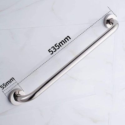 HongLianRiven Bath Handle Towel Rail Grab Rails Grab Bar Safety Support Hand RailAnti Slip Grip Elder Children Personal Safety Wall-Mounted (Size : 535mm)