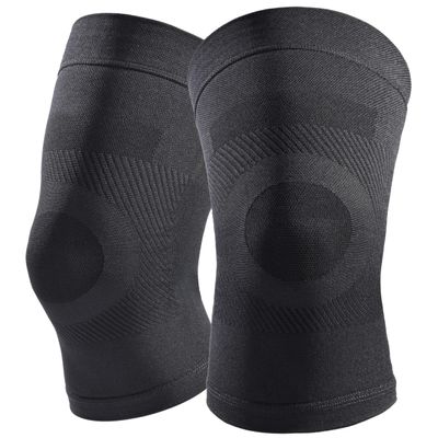 Knee Compression Sleeves, 1 Pair, Can Be Worn Under Pants, 20-30mmHg Strong Support Knee Brace for Unisex, Knee Support for Meniscus Tear, Arthritis, Pain Relief, Injury Recovery, Daily Wear,Black 3XL