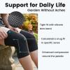 Knee Compression Sleeves, 1 Pair, Can Be Worn Under Pants, 20-30mmHg Strong Support Knee Brace for Unisex, Knee Support for Meniscus Tear, Arthritis, Pain Relief, Injury Recovery, Daily Wear,Black 3XL view 4