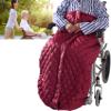 DBMGB Waterproof Wheelchair Blanket Cover, Winter Windproof Wheelchair Blanket Warmer Cover for Legs/feet, Wheelchair Leg Covers for Wheelchair Users to Go Out view 1