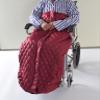 DBMGB Waterproof Wheelchair Blanket Cover, Winter Windproof Wheelchair Blanket Warmer Cover for Legs/feet, Wheelchair Leg Covers for Wheelchair Users to Go Out view 2