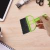 6 Sets Broom Dustpan Set Small Mini Handheld Dust pan with Cleaning Brush Combo Portable Compact Mini Whisk for Cleaning Desk Housekeeping Office Kitchen Pet Nest view 3