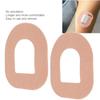 10PCS Adhesive Patches for CGM Sensors, Sweatproof Pre-Cut Fixation Patches for Glucose Monitoring, 10-Pack Secure Fit Medical Adhesive Sheets view 3