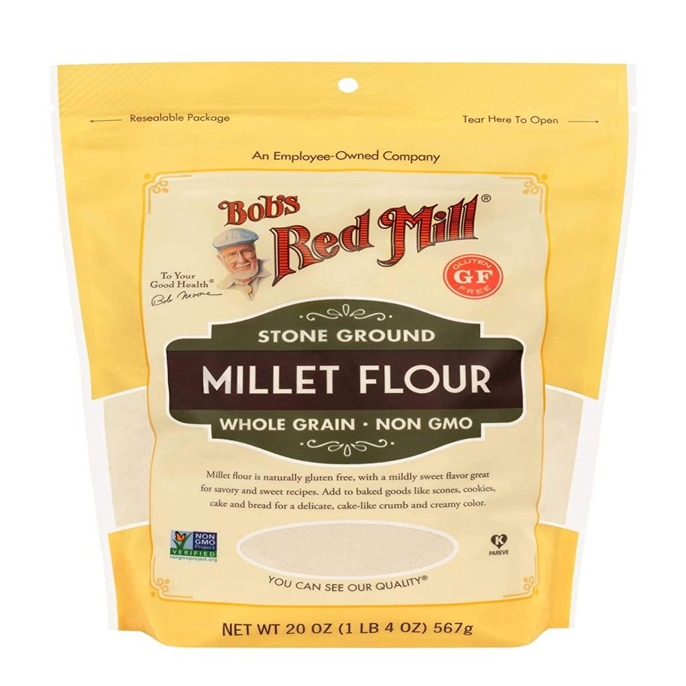 Bob's Red Mill Millet Flour, 20 Oz (Pack of 4)
