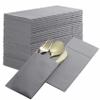 50-Pack Disposable Linen-Feel Dinner Napkins with Built-in Flatware Pocket, GRAY Prefolded Cloth Like Paper Napkins For Dinner, Wedding Or Party [Silverware NOT Included] view 1